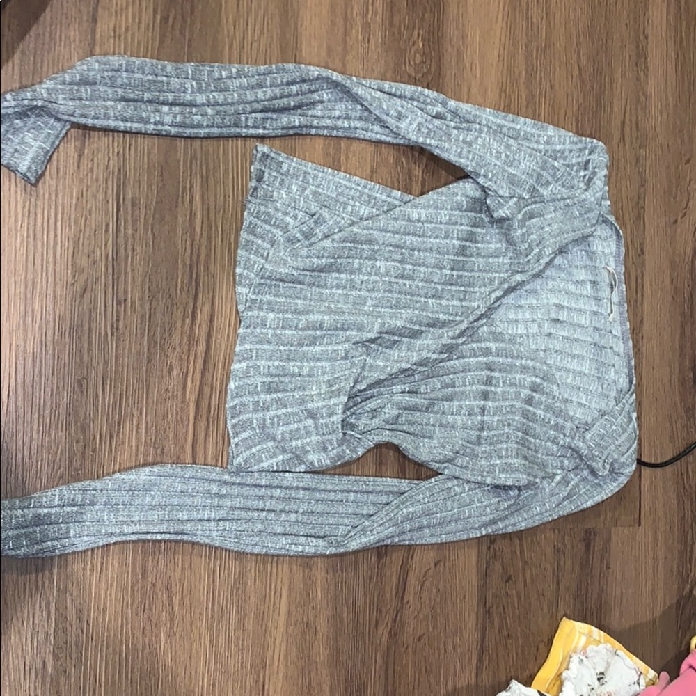 Long-Sleeve crop top